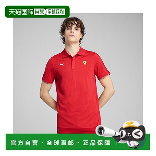 日本直邮 Ferrari 男士 Race Cloudspan 半袖 Polo 衫速干彪马