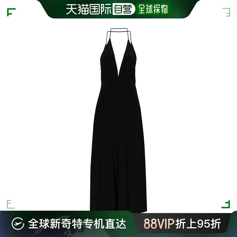 香港直邮潮奢 TOTÊME 女士 TOTEME MAIN 黑色连衣裙 242WRD2197FB 女装/女士精品 连衣裙 原图主图