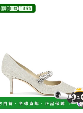 1h可退 欧洲直邮JIMMY CHOO 女士高跟鞋BINGPUMP65DGZPLATINUMICE