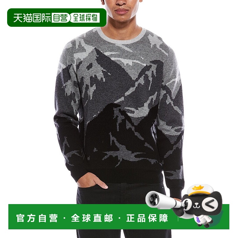 自营Brodie Cashmere Graphic Mountain Wool & Cashmere-Blend C