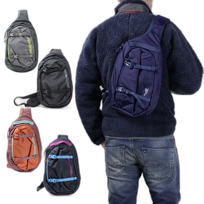 日本直邮Patagonia Atom Sling 8L 单肩包斜挎包腰包户外男士 482