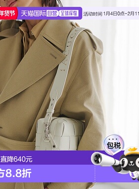 日潮跑腿IACUCCI 女款时尚方格单肩挎包 white IAC1041114A0002