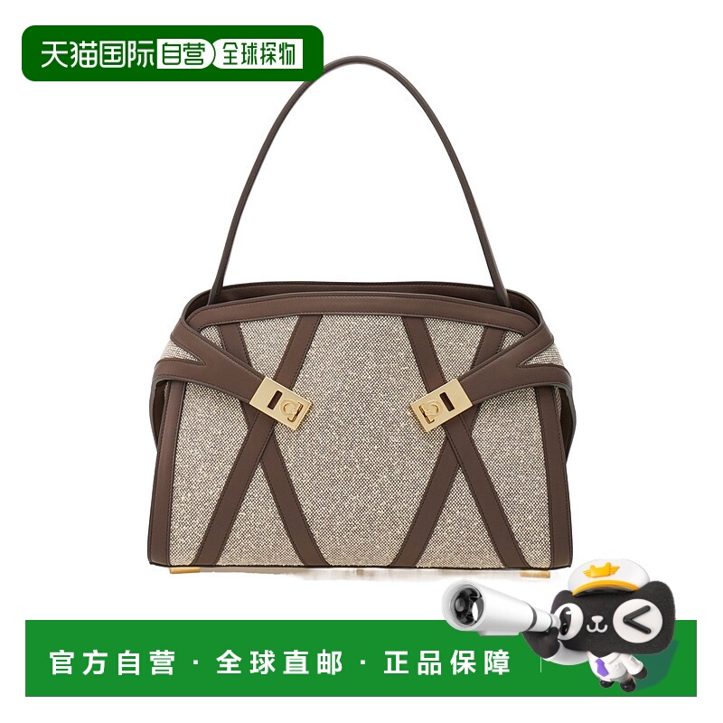 香港直邮Salvatore Ferragamo Hug手提袋 21A291