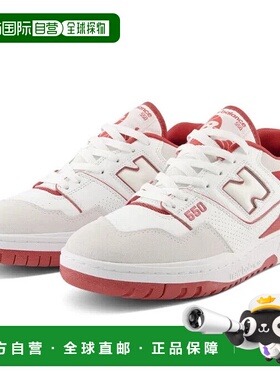 自营 New Balance 550 BB550STF运动鞋男式14码白色皮革生活鞋TF3
