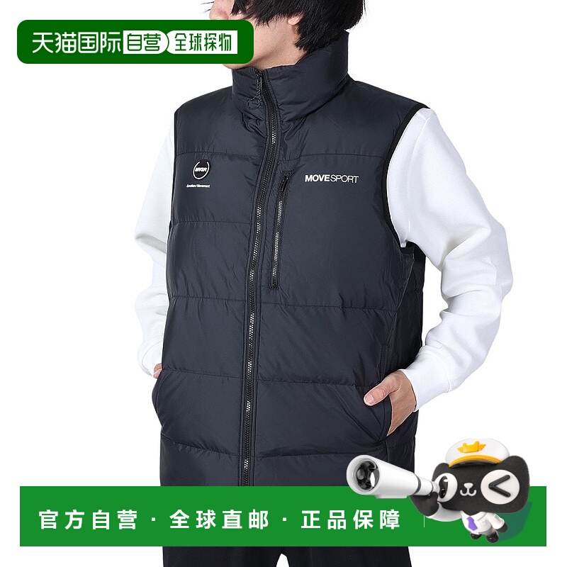 日潮跑腿DESCENTE （男款）羽绒背心 DX-C2708XB BK ブラック S