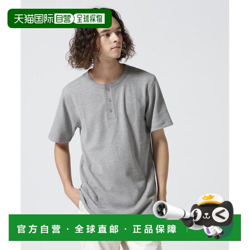 日本直邮AVIREX DAILY S/S THERMAL HENLY TEE半袖热感亨利T恤 [1