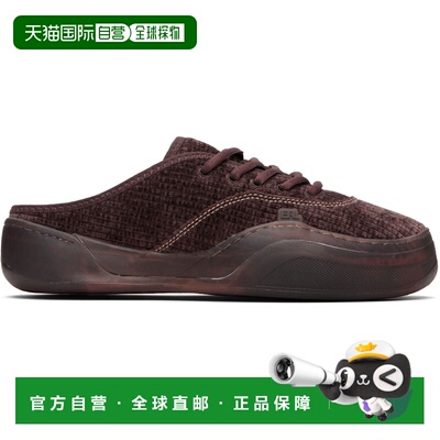 1h可退 香港直邮Erl 男士 棕色 Corduroy Camino 运动鞋 ERL11SH0