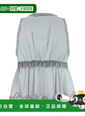 香港直邮CHLOÉ 女士T恤 CH25WHT2400800N SS2026 灰色 Pastel lig