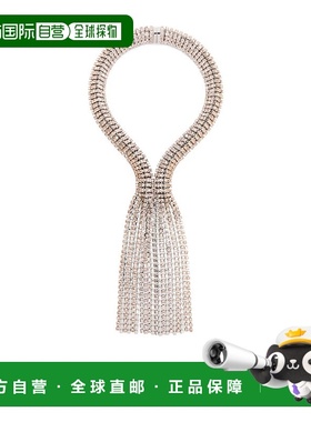 香港直邮Paco Rabanne 水钻镶嵌项链 25EBB0408MET755