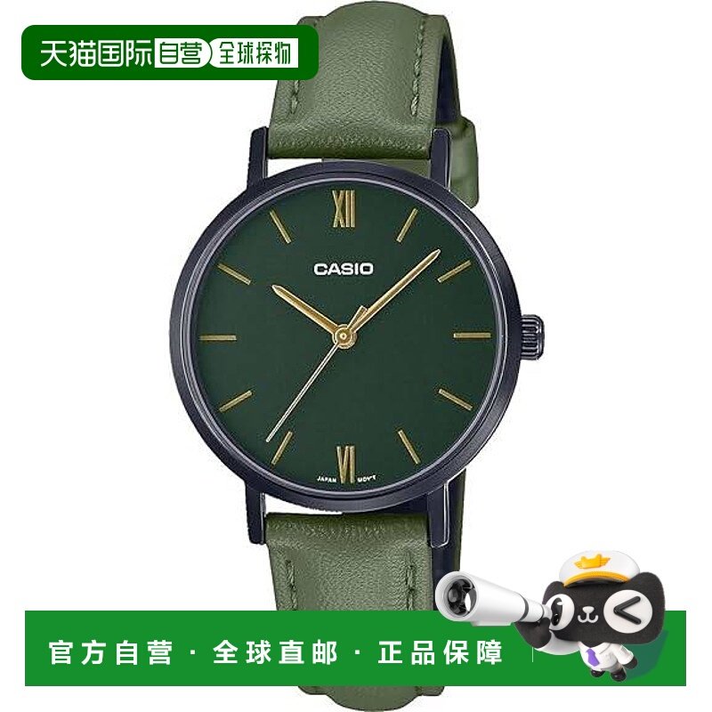 香港直邮Casio卡西欧 女士 运动手表 LTP-VT02BL-3A正品