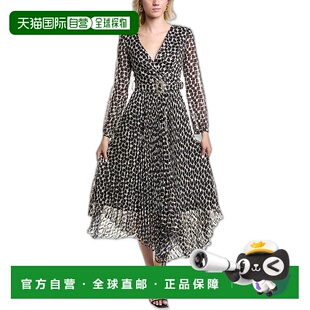 黑色 自营 中长连衣裙 Ruiz 美国奥莱直发 Carla