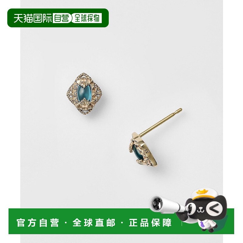 1h可退 日本直邮agete 阿卡朵 女士 K5托帕石耳环 10253112295