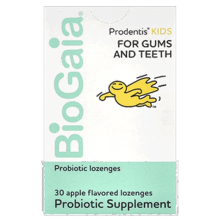 香港直发biogaia儿童专用保护牙齿苹果味30锭剂拜奥益生菌乳杆菌