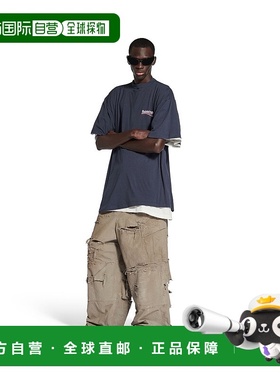 自营欧洲直邮Balenciaga巴黎世家 Political Campaign女士logo短T