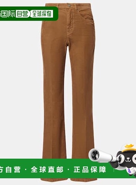 1h可退 香港直邮潮奢 Saint Laurent 圣罗兰 女士 Clyde 棉质灯芯