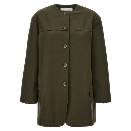 MAX MARA 女士夹克 RECITAL004 SS2024 绿色 GIACCHE & GILET