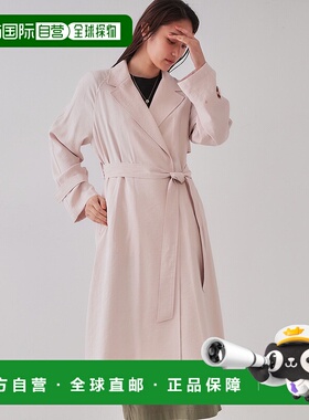 1h可退 日本直邮OPAQUE.CLIP 女士休闲设计双排扣风衣外套 637920