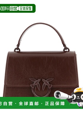 香港直邮PINKO 女士手提包 100066A315R49B SS2026 酒红色 'Love