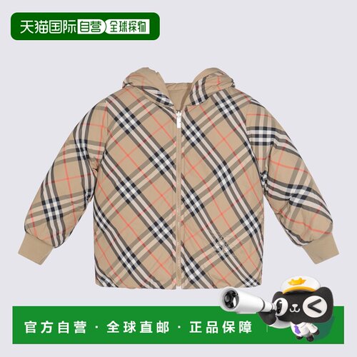 香港直邮BURBERRY 男童羽绒服 8112751B9368 AW2025 花色