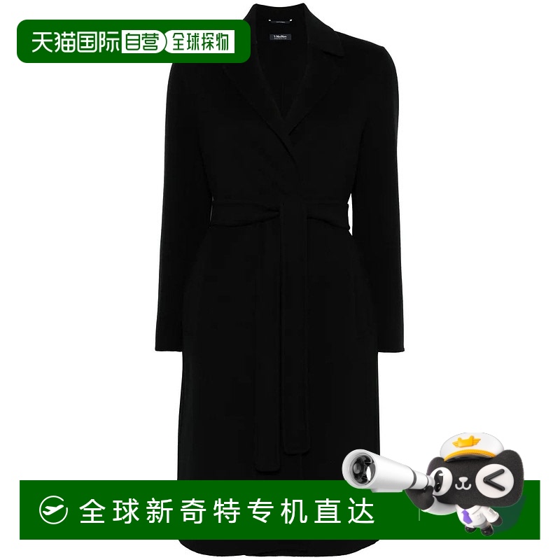 1h可退 香港直邮S MAX MARA 女士外套 2519011121600700013 CO 黑
