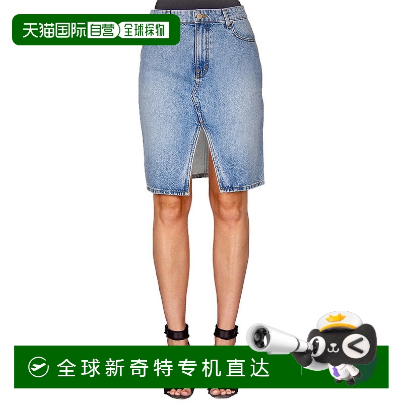 自营Fidelity Denim Geffen蓝色裙子-蓝色【美国奥莱】直发