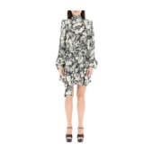 647799Y3C23 卉花印花连衣裙 Saint Laurent