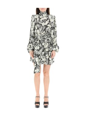 Saint Laurent 卉花印花连衣裙 647799Y3C23