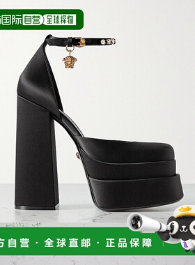 1h可退 香港直邮Versace 范思哲 女士 Medusa Aevitas 带缀饰金属