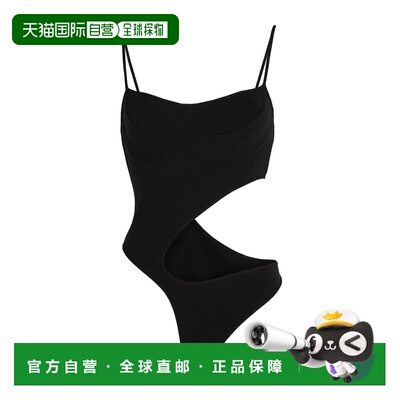 1h可退 香港直邮Mugler 穆勒 女士 连体衣 black黑色 舒适时尚