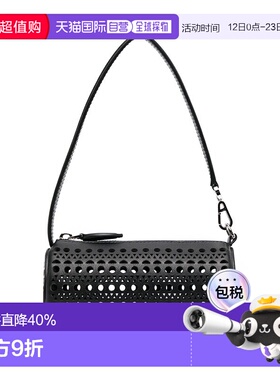 1h可退 香港直邮Alaia 女士 管状单肩包 AA1P042CA262 black黑色