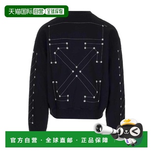 logo卫衣 边伯贤同款 OMBA035E19E30001 White 香港直邮Off