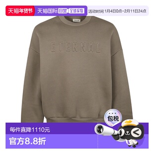 1h可退 香港直邮essentials fear of god 男士 ETERNAL 圆领卫衣