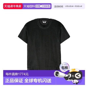 女士 1h可退 渡边淳弥 Watanabe 洞洞针织圆领T恤 香港直邮Junya