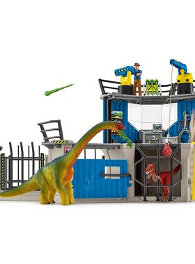 【日本直邮】Schleich思乐 模型 恐龙 恐龙研究站 手办 41462