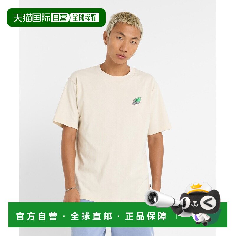 日本直邮New Balance 男装 联名短袖T恤 放松版型【付后1h可退】
