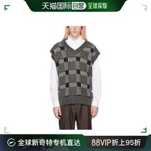 Fred Perry 弗莱德.派瑞 男士 Glitch格纹背心 香港直邮潮奢