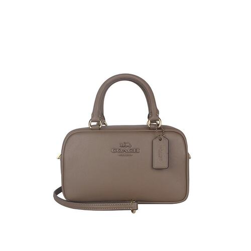 COACH 女士皮质单肩斜挎手提包 CT776
