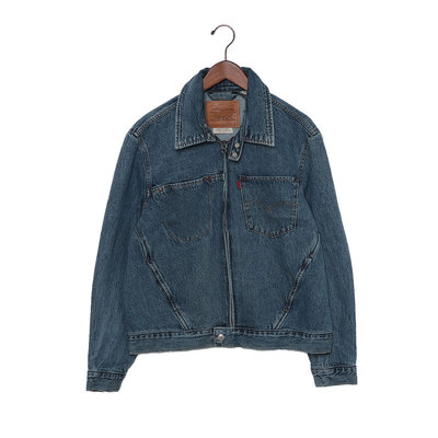 日本直邮LEVI'S 003M30001 Levi's Twisted Trucker Jacket，中靛