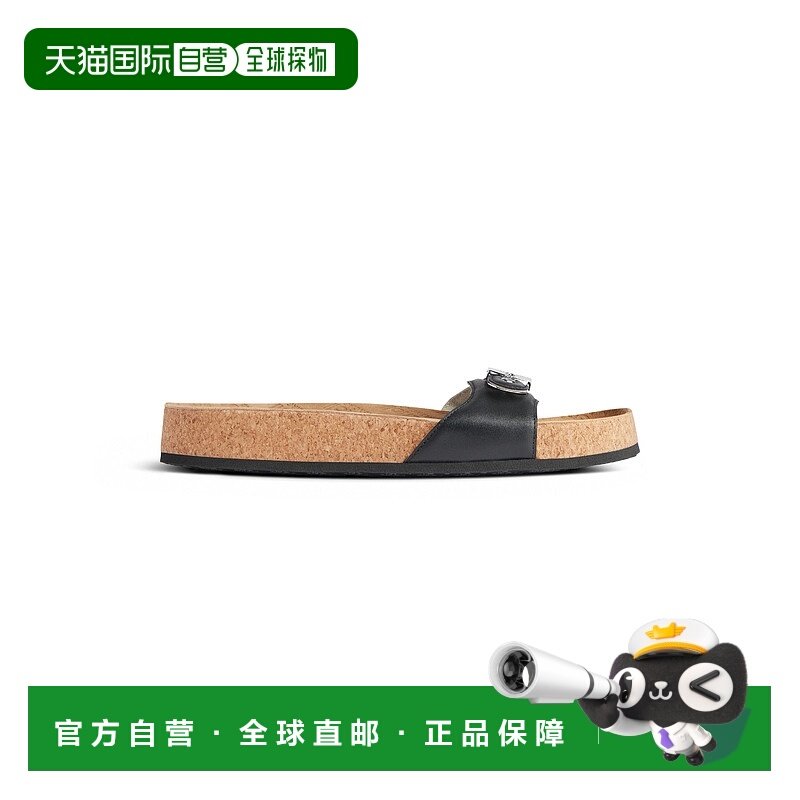 1h可退 香港直邮Balenciaga 巴黎世家 女士 Scholl 系带平底凉鞋,女鞋,时装凉鞋,淘宝优惠券,粉丝福利购,淘宝优惠卷