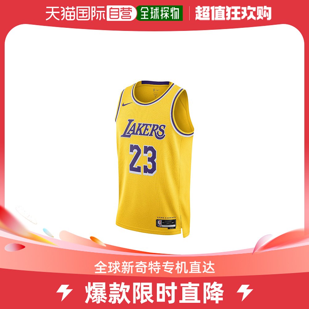 日本直邮日本直邮Nike 圆领套头宽松数字字母印花篮球背心 男款