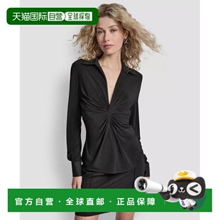 1h可退 【美国直邮】dkny 女士 上装T恤长袖女装