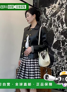 香港直邮CELINE 女士外套 RJ02V0441CAX2 SS2025 花色 千鸟格半身