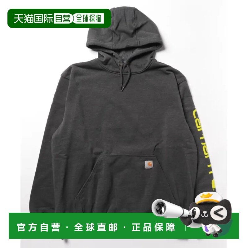 1h可退 日本直邮Carhartt 男女同款宽松版型印花长袖帽衫 K288 舒,男装,卫衣,淘宝优惠券,粉丝福利购,淘宝优惠卷
