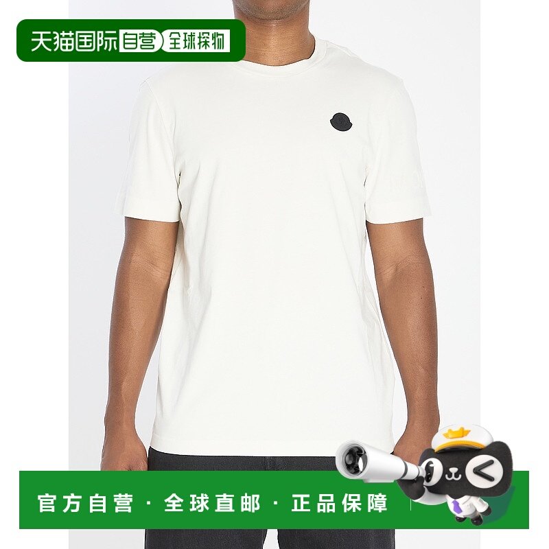1h可退 香港直邮Moncler 盟可睐 男士 標誌貼片圓領 T 卹 K20918C,男装,T恤,淘宝优惠券,粉丝福利购,淘宝优惠卷
