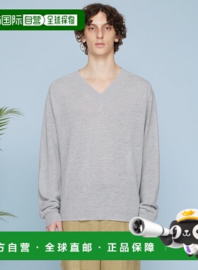 1h可退 香港直邮潮奢 Our Legacy 男士 蓝色 Rue V-Neck 针织衫 M