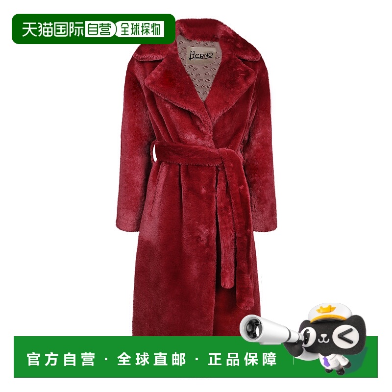 1h可退 香港直邮HERNO 女士外套 CA000586D124226705 AW2025 红色