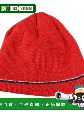 日本直邮PHENIX Simple Lined 男士红色针织帽 ESM25HW10