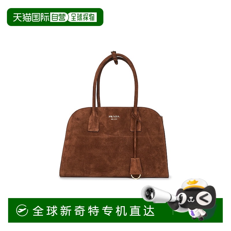 1h可退 香港直邮PRADA 女士手提包 1BG572OOY2C4SF0324 SS2025 棕