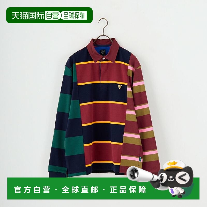 1h可退 日本直邮South2West8 男装 拉杆衬衫 原创面料 疯狂图案设