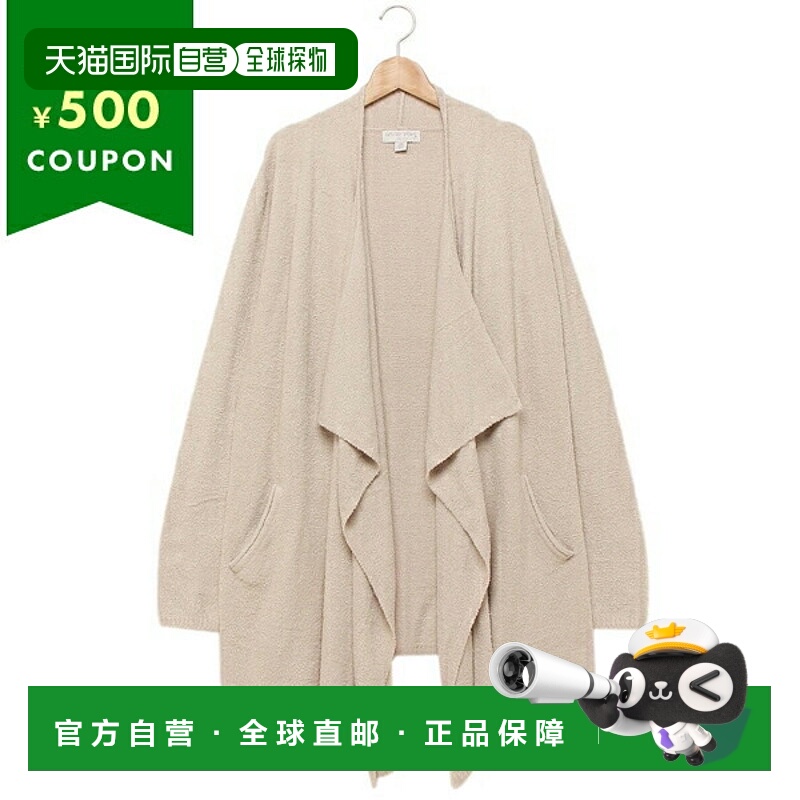 日本直邮BAREFOOT DREAMS 开衫波莱罗舒适别致浅米色女士 BAREFOO